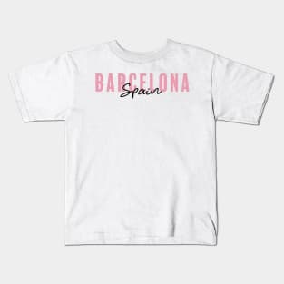 Barcelona, Spain Kids T-Shirt